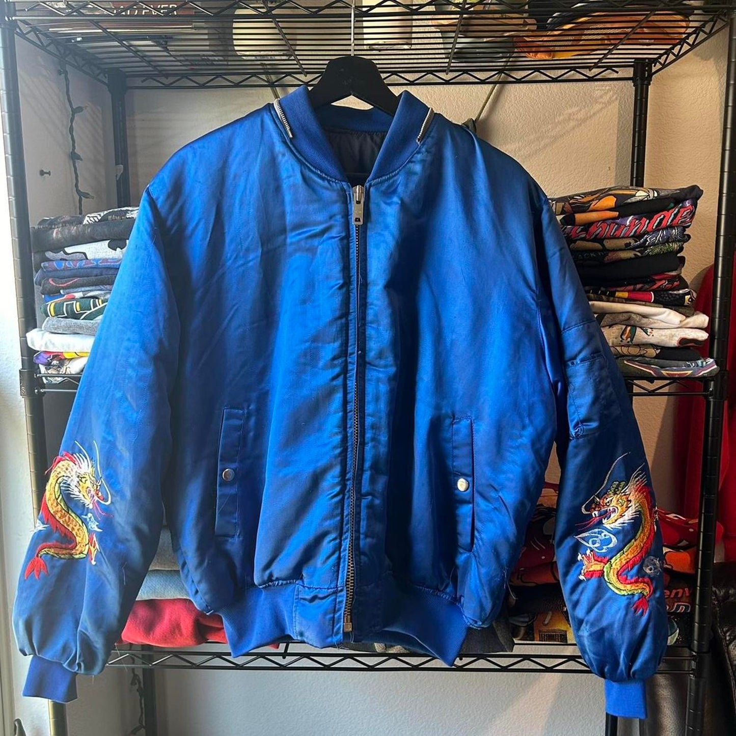 Vintage 1980s korea souvenir jacket