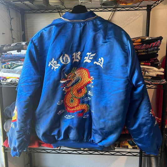 Vintage 1980s korea souvenir jacket