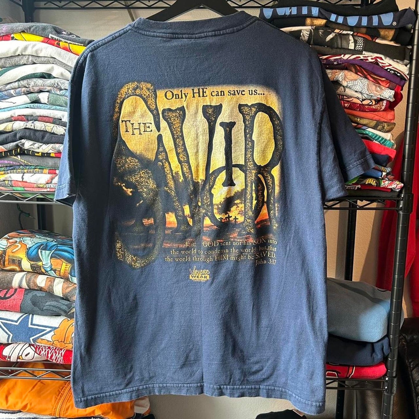 Vintage 1990s jesus t shirt