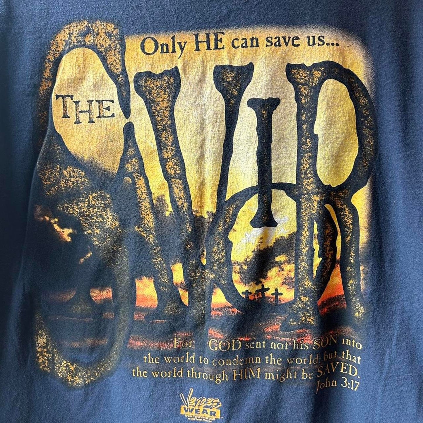 Vintage 1990s jesus t shirt