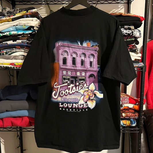 Vintage 1990s nashville lounge t shirt