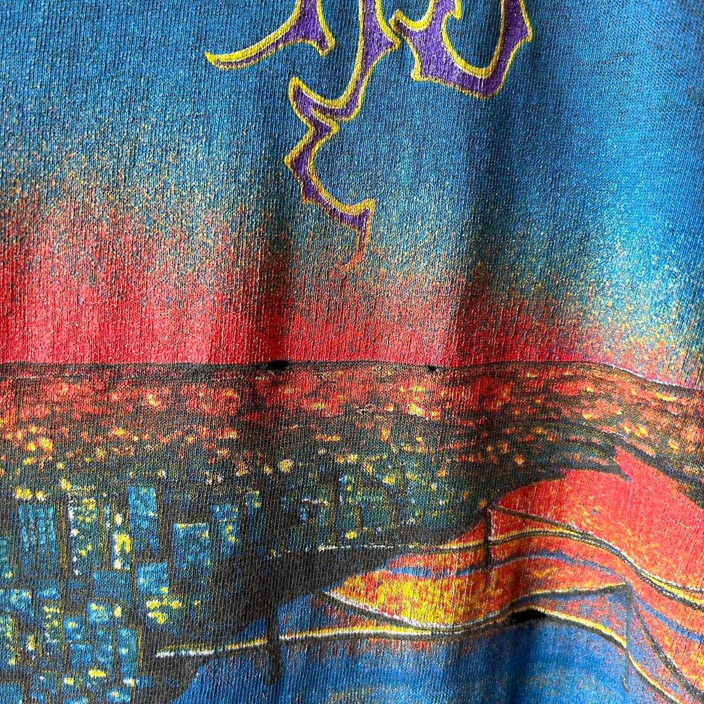 Vintage 1990s grateful dead san Fransisco Bridge Band T-shirt