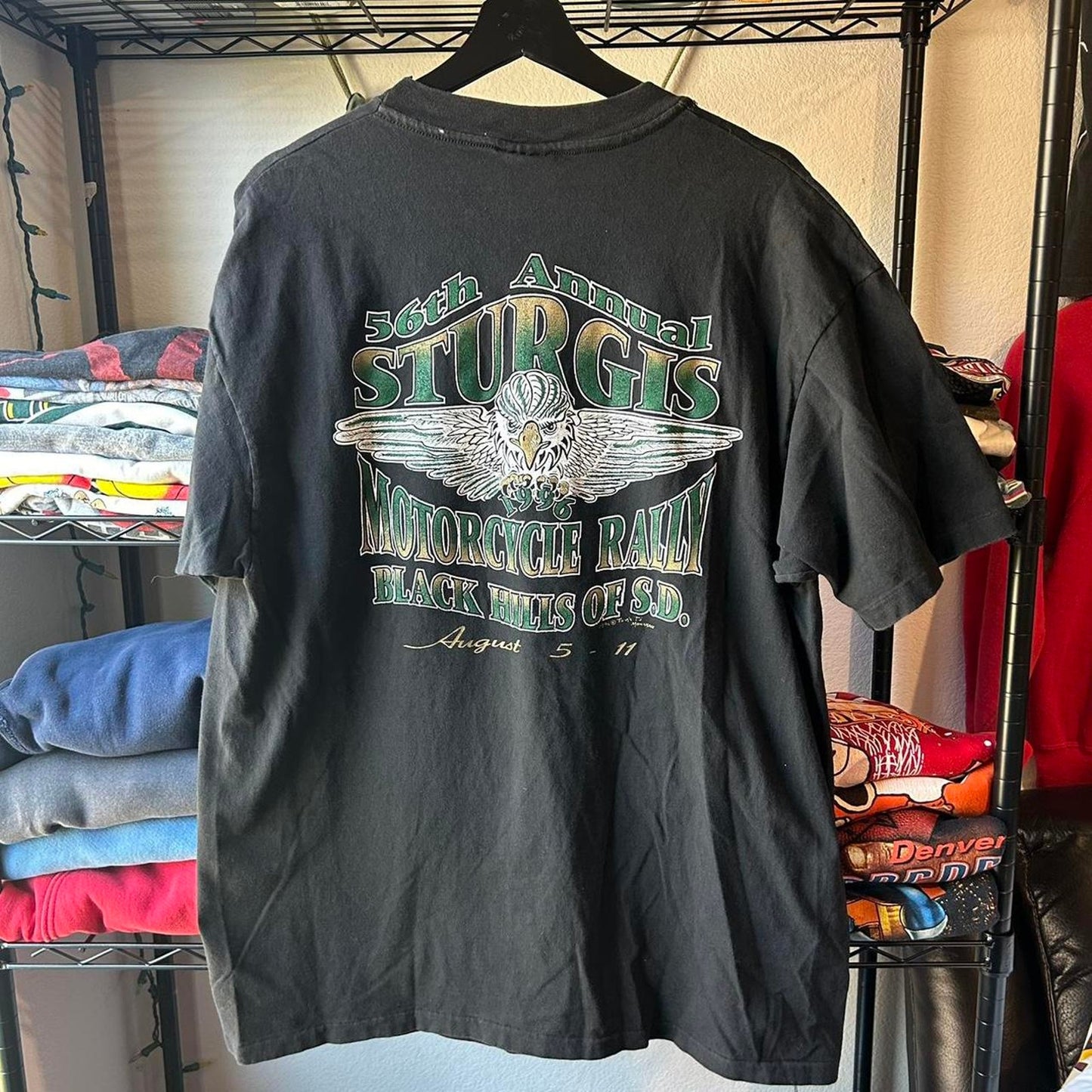 Vintage 1990s sturgis t shirt