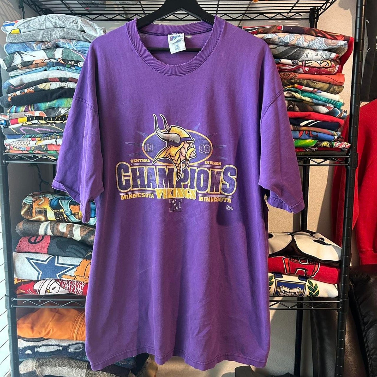 Vintage 1990s minnesota vikings champions