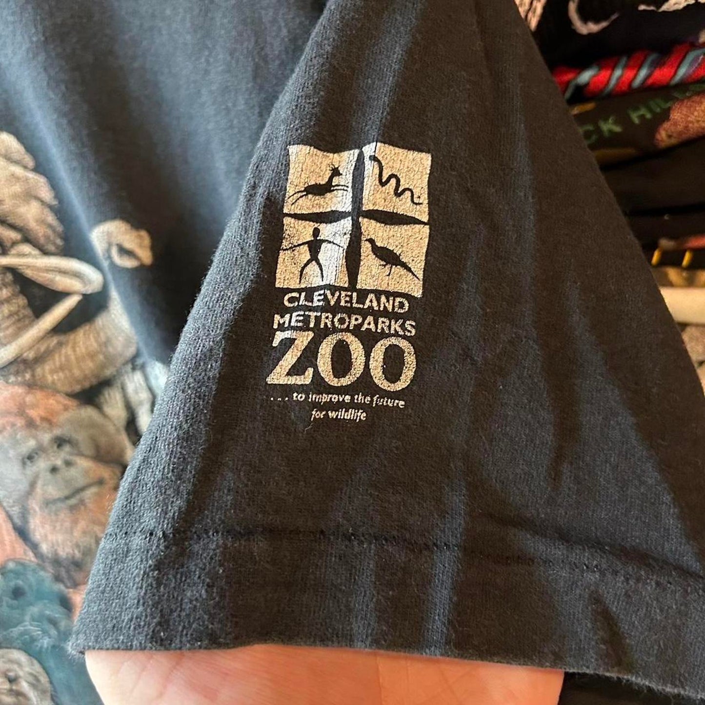 Vintage 1990s zoo animals nature